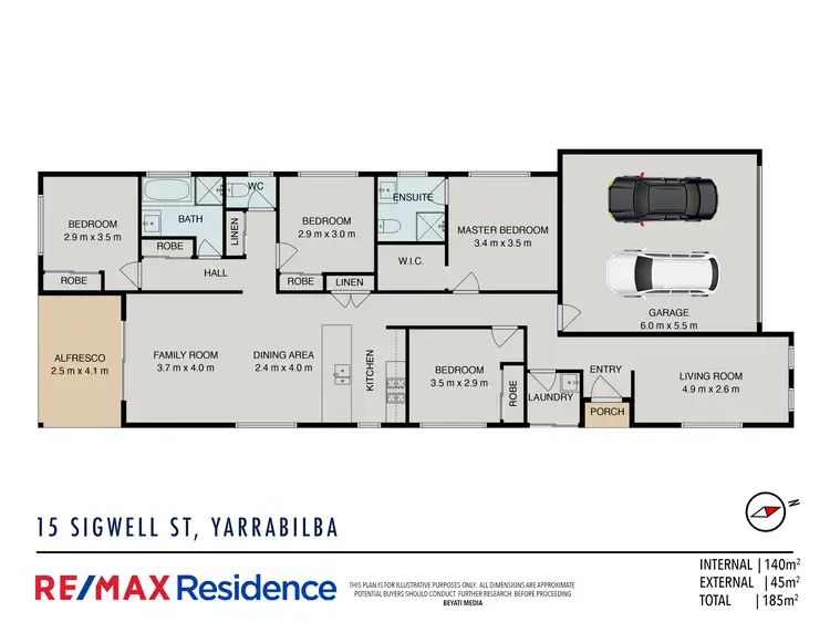 Floorplan of Homely house listing, 15 Sigwell Street, Yarrabilba QLD 4207