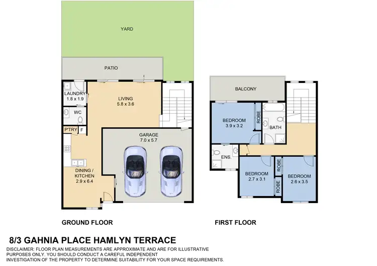 Floorplan of Homely townhouse listing, 8/3 Gahnia Place, Hamlyn Terrace NSW 2259