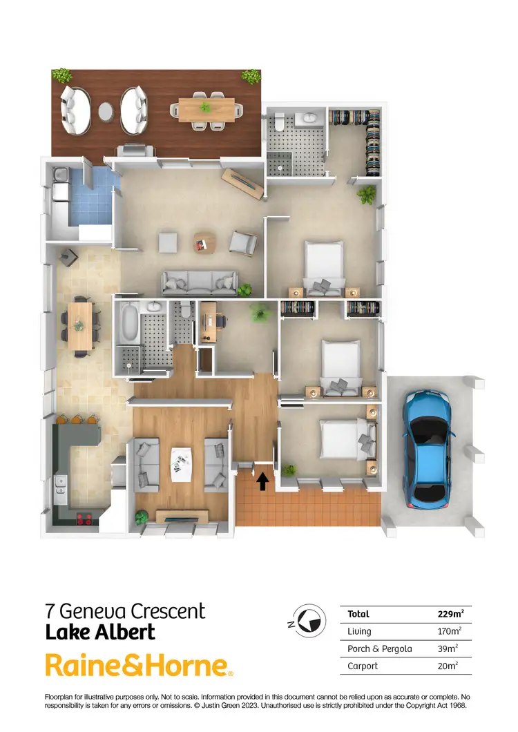 Floorplan of Homely house listing, 7 Geneva Crescent, Lake Albert NSW 2650
