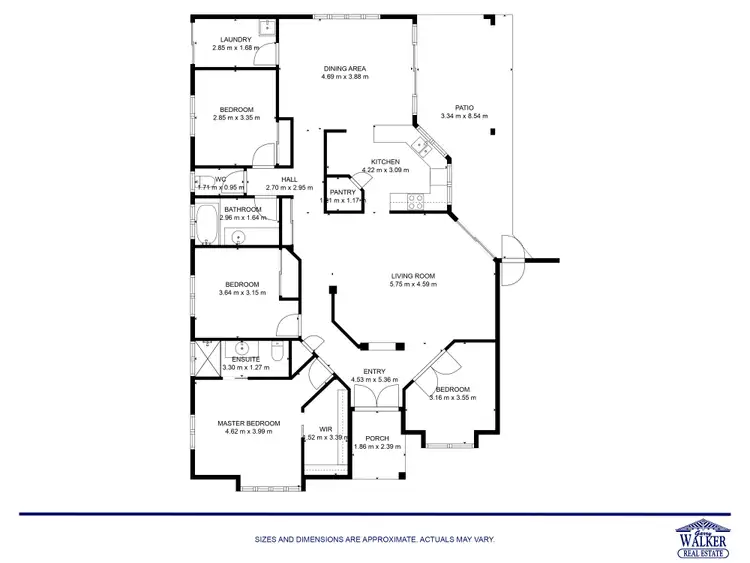 Floorplan of Homely house listing, 4 Nicholson Close, White Rock QLD 4868