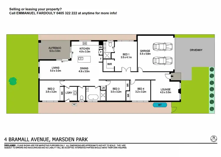 Floorplan of Homely house listing, 4 Bramall Avenue, Marsden Park NSW 2765