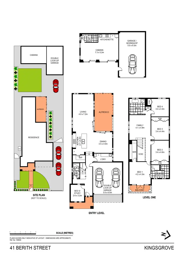 Floorplan of Homely house listing, 41 Berith Street, Kingsgrove NSW 2208