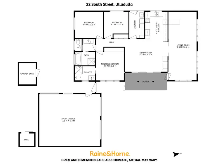 Floorplan of Homely house listing, 22 South Street, Ulladulla NSW 2539