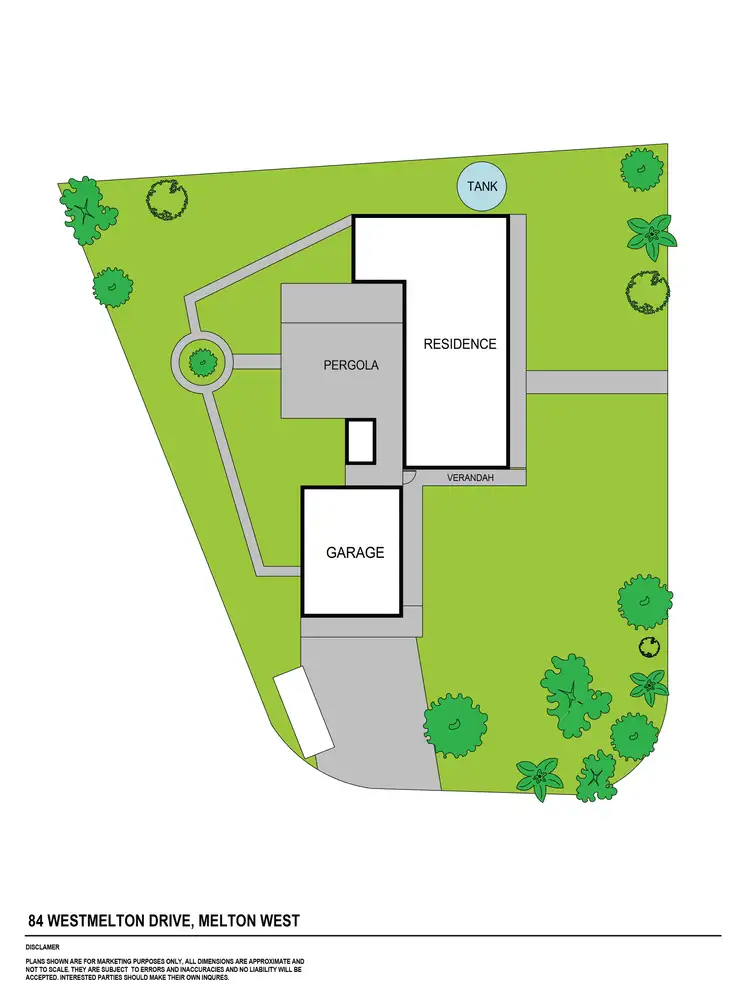 Floorplan of Homely house listing, 84 Westmelton Drive, Melton West VIC 3337