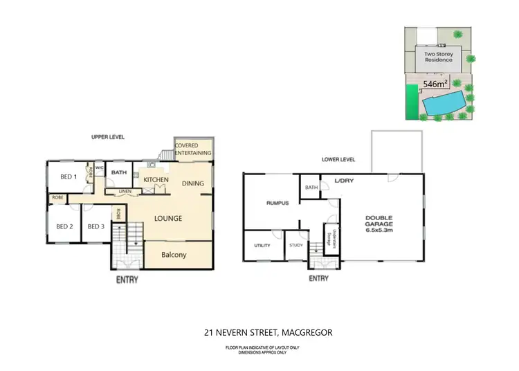 Floorplan of Homely house listing, 21 Nevern Street, Macgregor QLD 4109
