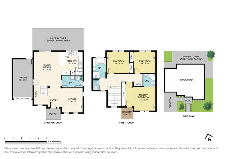 Floorplan of Homely house listing, 6 Pullar Street, Maidstone VIC 3012