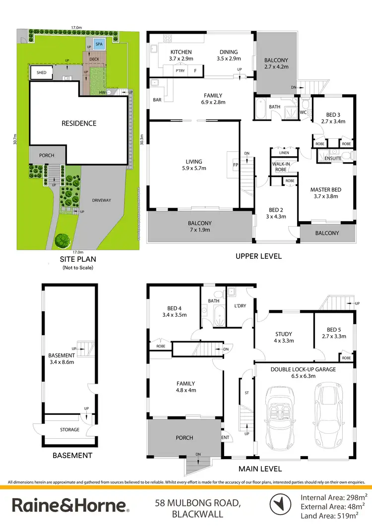 Floorplan of Homely house listing, 58 Mullbong Road, Blackwall NSW 2256