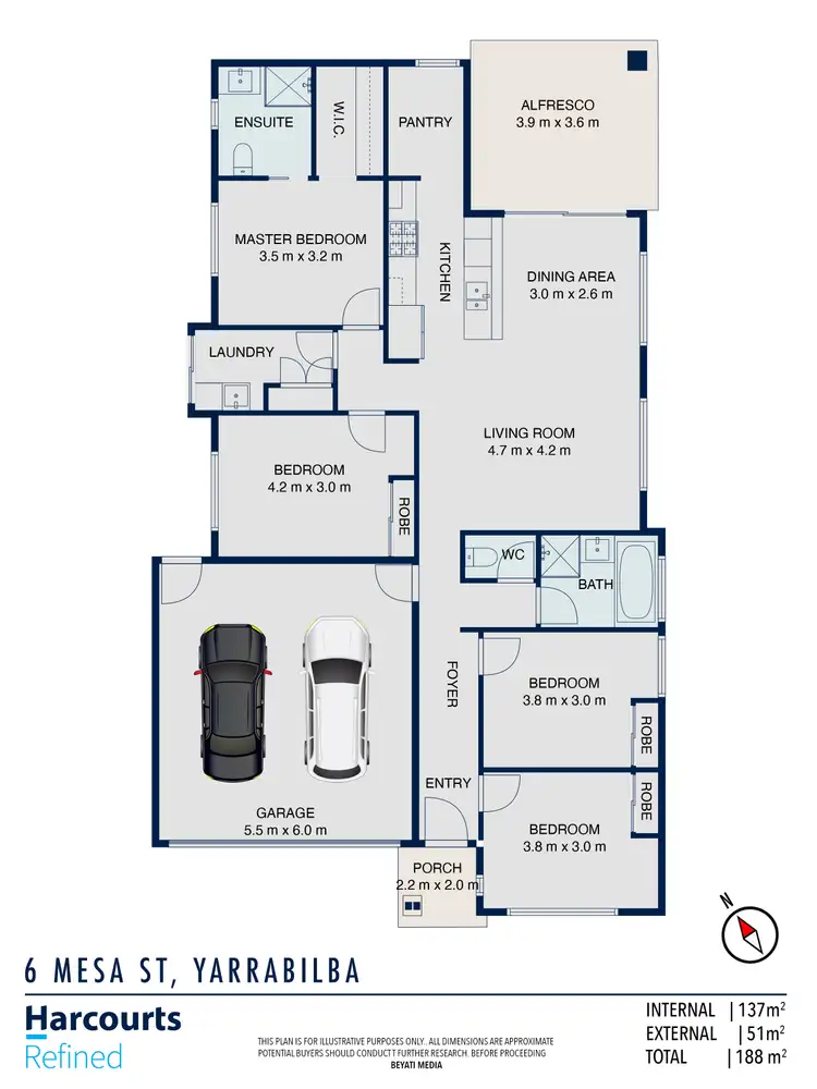 Floorplan of Homely house listing, 6 Mesa Street, Yarrabilba QLD 4207
