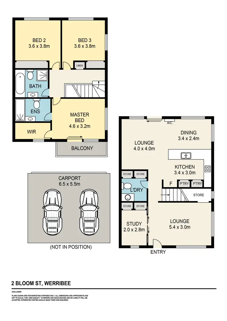 Floorplan of Homely house listing, 2 Bloom Street, Werribee VIC 3030