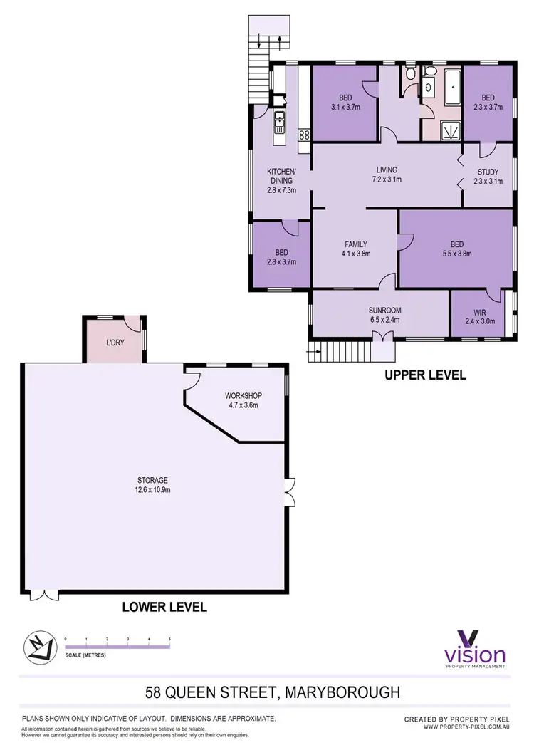 Floorplan of Homely house listing, 58 Queen Street, Maryborough QLD 4650