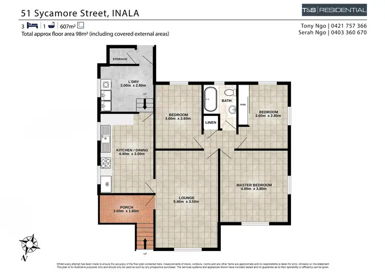 Floorplan of Homely house listing, 51 Sycamore Street, Inala QLD 4077
