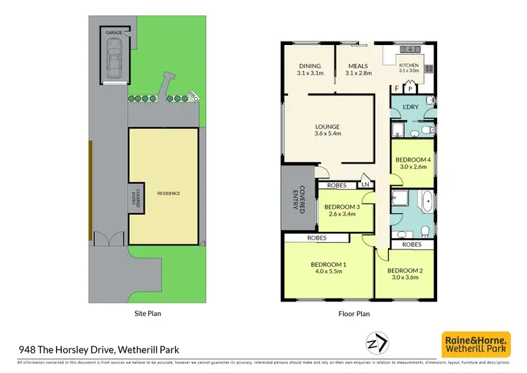 Floorplan of Homely house listing, 948 The Horsley Drive, Wetherill Park NSW 2164