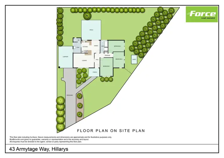 Floorplan of Homely house listing, 43 Armytage Way, Hillarys WA 6025