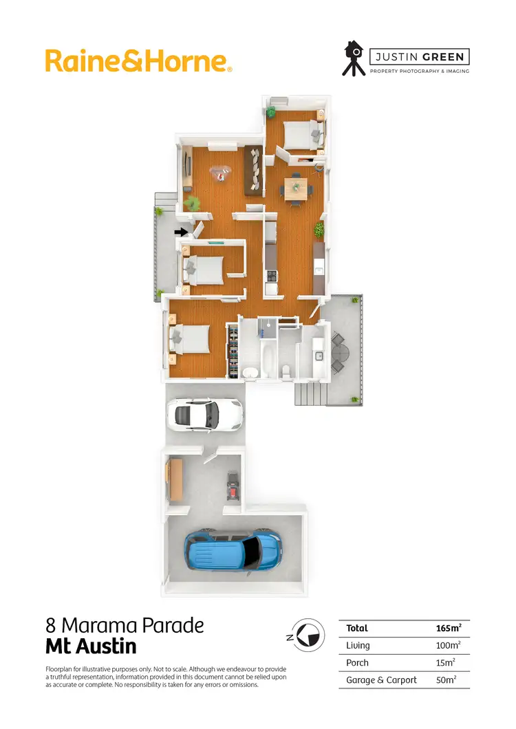 Floorplan of Homely house listing, 8 Marama Parade, Mount Austin NSW 2650