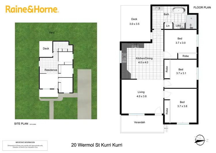 Floorplan of Homely house listing, 20 Wermol Street, Kurri Kurri NSW 2327