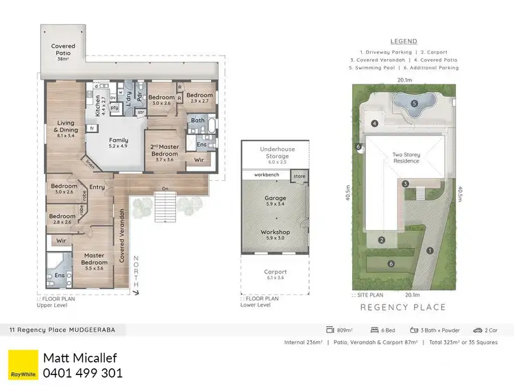 Floorplan of Homely house listing, 11 Regency Place, Mudgeeraba QLD 4213