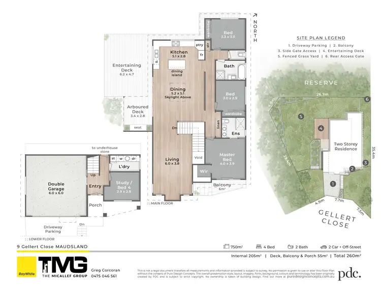 Floorplan of Homely house listing, 9 Gellert Close, Maudsland QLD 4210
