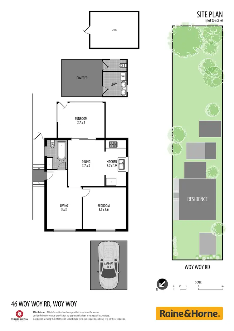 Floorplan of Homely house listing, 46 Woy Woy Road, Woy Woy NSW 2256