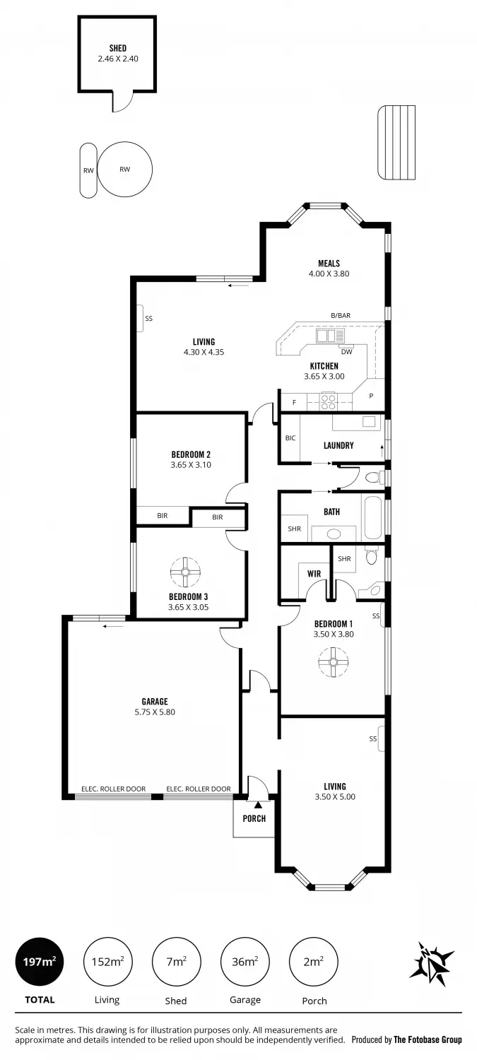 Floorplan of Homely house listing, 50a Arthur Road, Mount Compass SA 5210