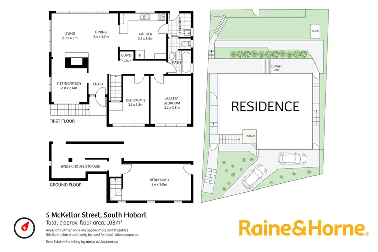 Floorplan of Homely house listing, 5 McKellar Street, South Hobart TAS 7004