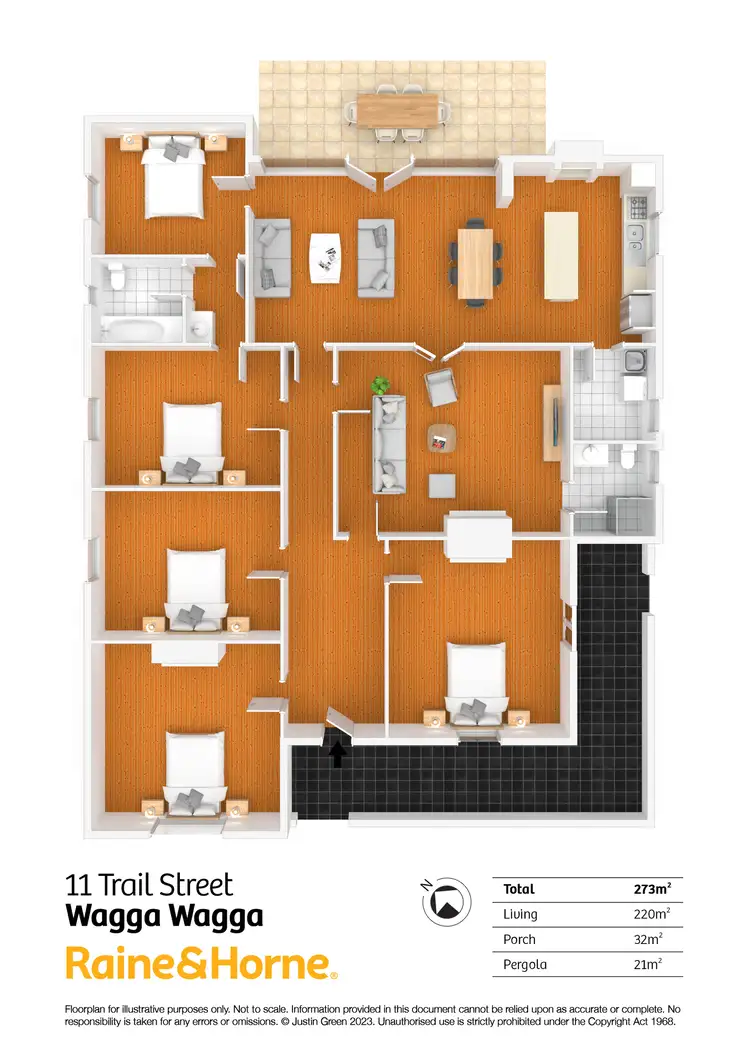 Floorplan of Homely house listing, 11 Trail Street, Wagga Wagga NSW 2650