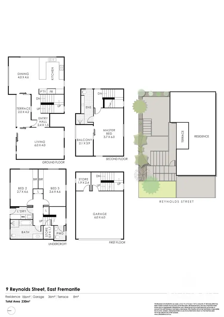 Floorplan of Homely house listing, 9 Reynolds Street, East Fremantle WA 6158