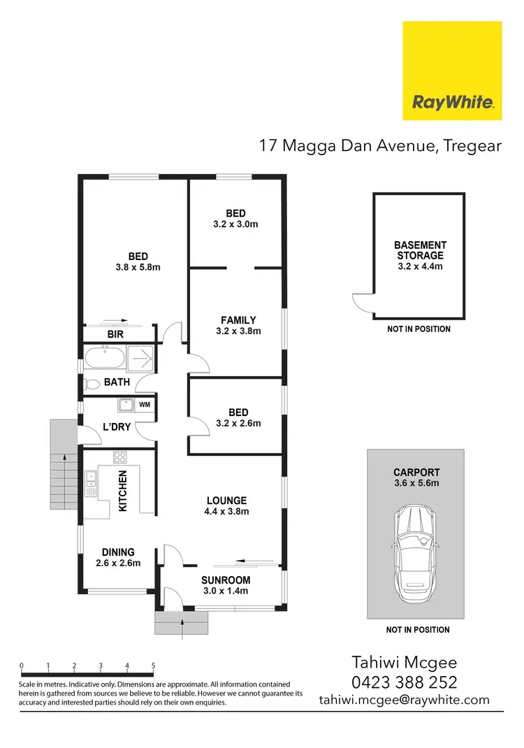 Floorplan of Homely house listing, 17 Magga Dan Avenue, Tregear NSW 2770