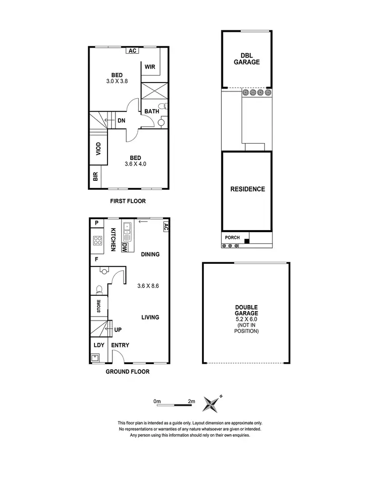 Floorplan of Homely townhouse listing, 17/29 Ardsley Circuit, Craigieburn VIC 3064