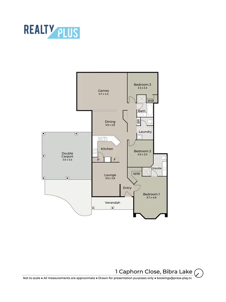 Floorplan of Homely house listing, 1 Caphorn Close, Bibra Lake WA 6163