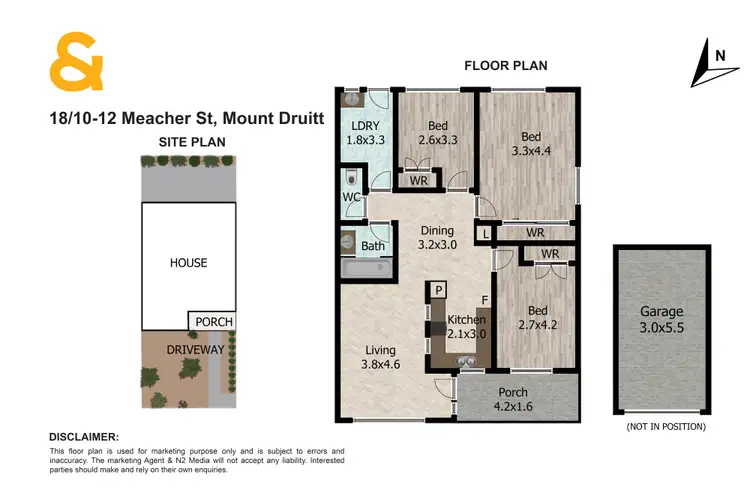 Floorplan of Homely villa listing, 18/10-12 Meacher Street, Mount Druitt NSW 2770