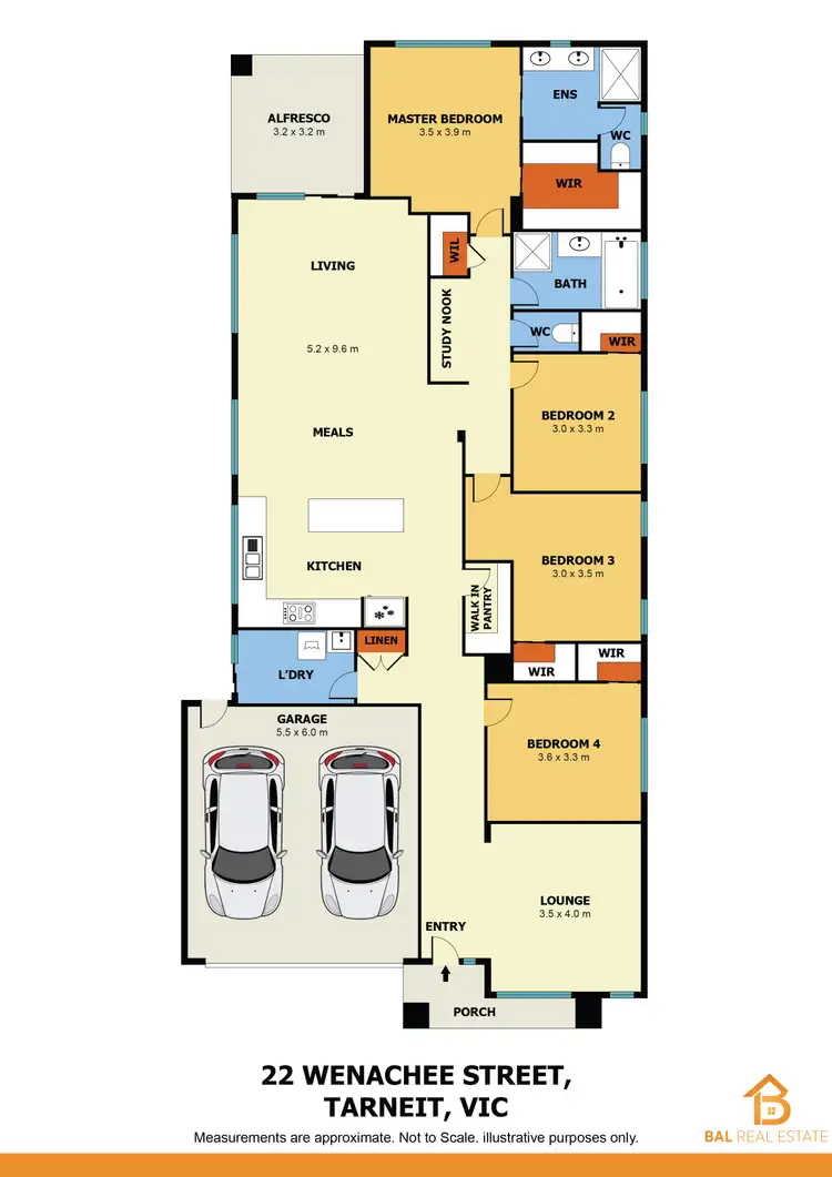 Floorplan of Homely house listing, 22 Wenachee Street, Tarneit VIC 3029