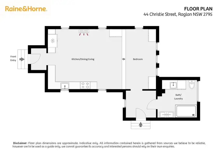 Floorplan of Homely house listing, 44 Christie Street, Raglan NSW 2795