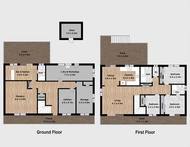 Floorplan of Homely house listing, 19 Oddie Road, Beenleigh QLD 4207