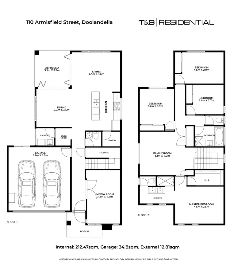 Floorplan of Homely house listing, 110 Armisfield Street, Doolandella QLD 4077