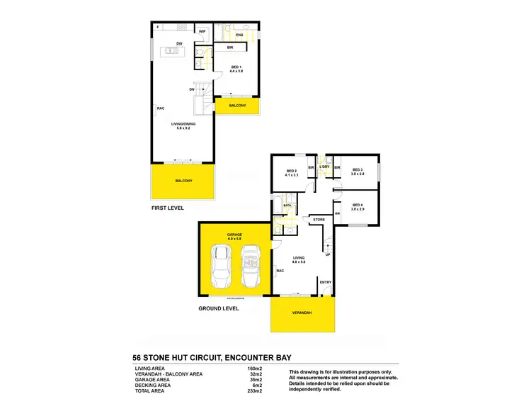 Floorplan of Homely house listing, 56 Stone Hut Circuit, Encounter Bay SA 5211