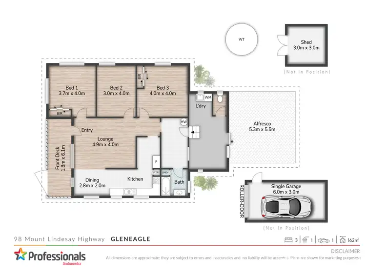 Floorplan of Homely house listing, 98 Mount Lindesay Highway, Gleneagle QLD 4285