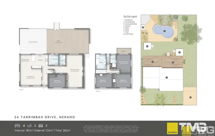 Floorplan of Homely house listing, 54 Yarrimbah Drive, Nerang QLD 4211