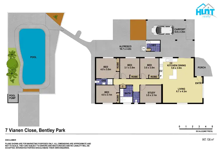 Floorplan of Homely house listing, 7 Vianen Close, Bentley Park QLD 4869