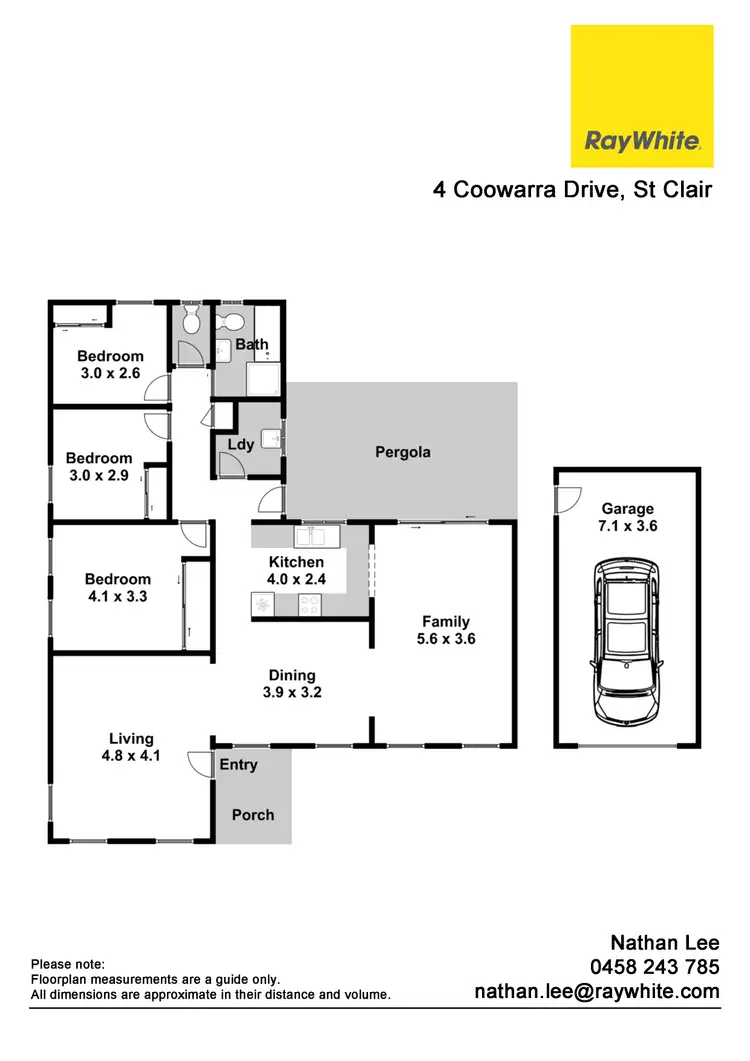 Floorplan of Homely house listing, 4 Coowarra Dr, St Clair NSW 2759