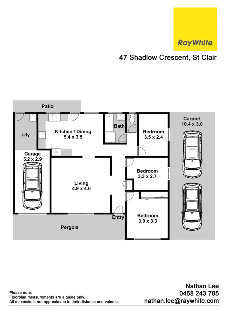 Floorplan of Homely house listing, 47 Shadlow Crescent, St Clair NSW 2759