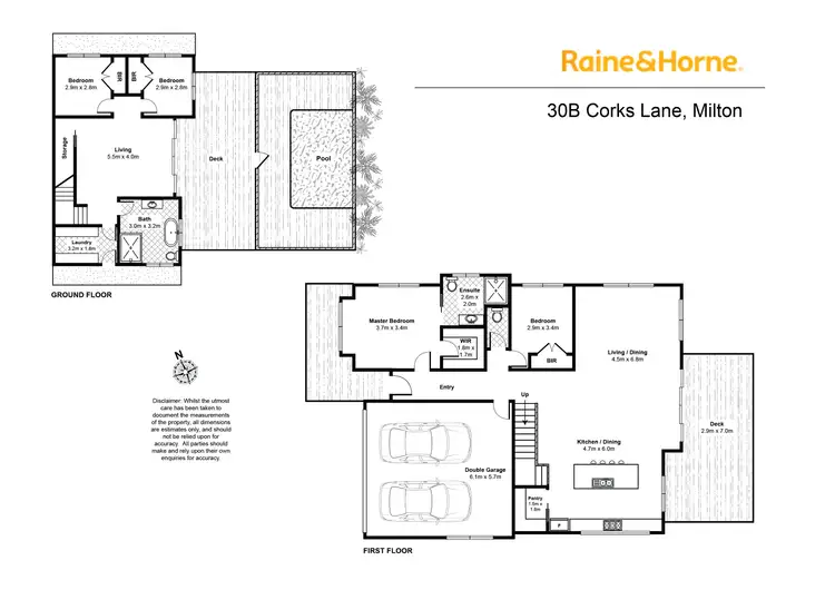 Floorplan of Homely house listing, 30B Corks Lane, Milton NSW 2538