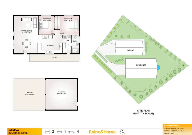 Floorplan of Homely house listing, 30 James Street - Geneva, Kyogle NSW 2474