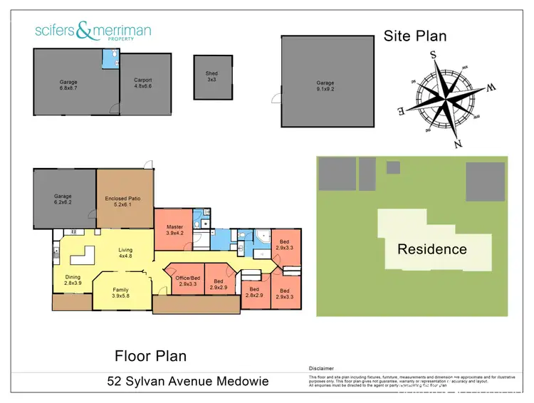 Floorplan of Homely house listing, 52 Sylvan Avenue, Medowie NSW 2318