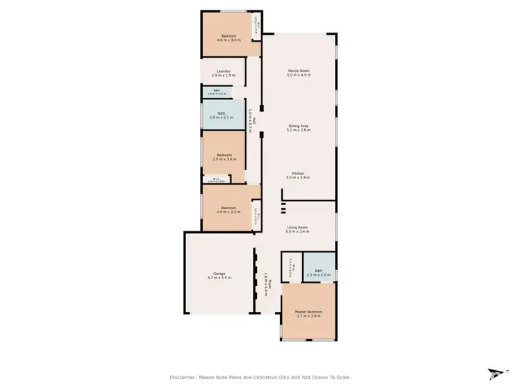 Floorplan of Homely house listing, 9 Massei Close, Roxburgh Park VIC 3064