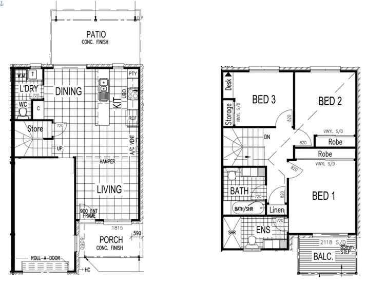 Floorplan of Homely townhouse listing, 2C PATEMAN PARADE, Thornlands QLD 4164