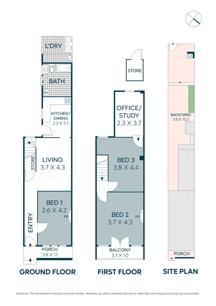 Floorplan of Homely house listing, 14 Burton Street, Glebe NSW 2037