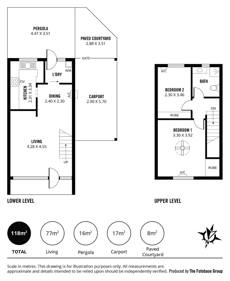 Floorplan of Homely townhouse listing, 19/14-18 John Street, Payneham SA 5070