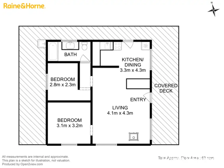 Floorplan of Homely house listing, 20 Maria Street, Pontypool TAS 7190