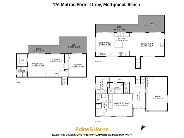 Floorplan of Homely house listing, 176 Matron Porter Drive, Mollymook Beach NSW 2539