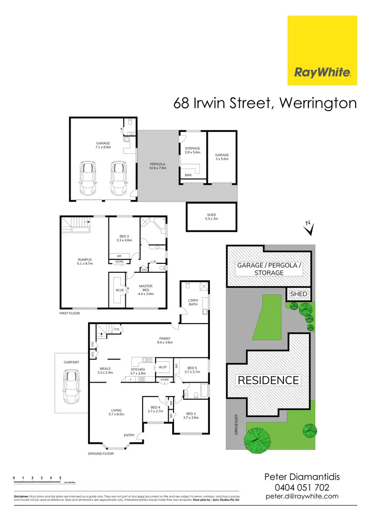 Floorplan of Homely house listing, 68 Irwin Street, Werrington NSW 2747